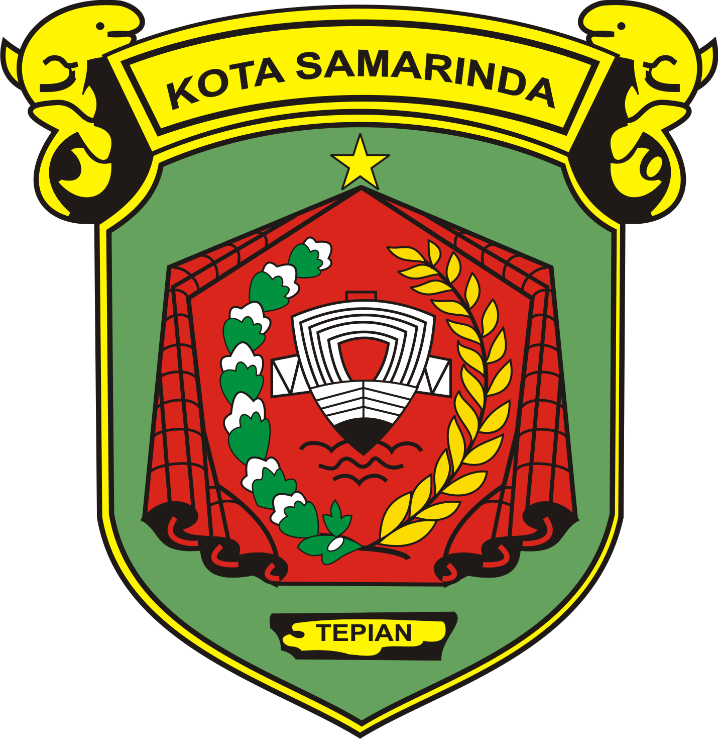 Lambang Kota Samarinda, Kalimantan Timur