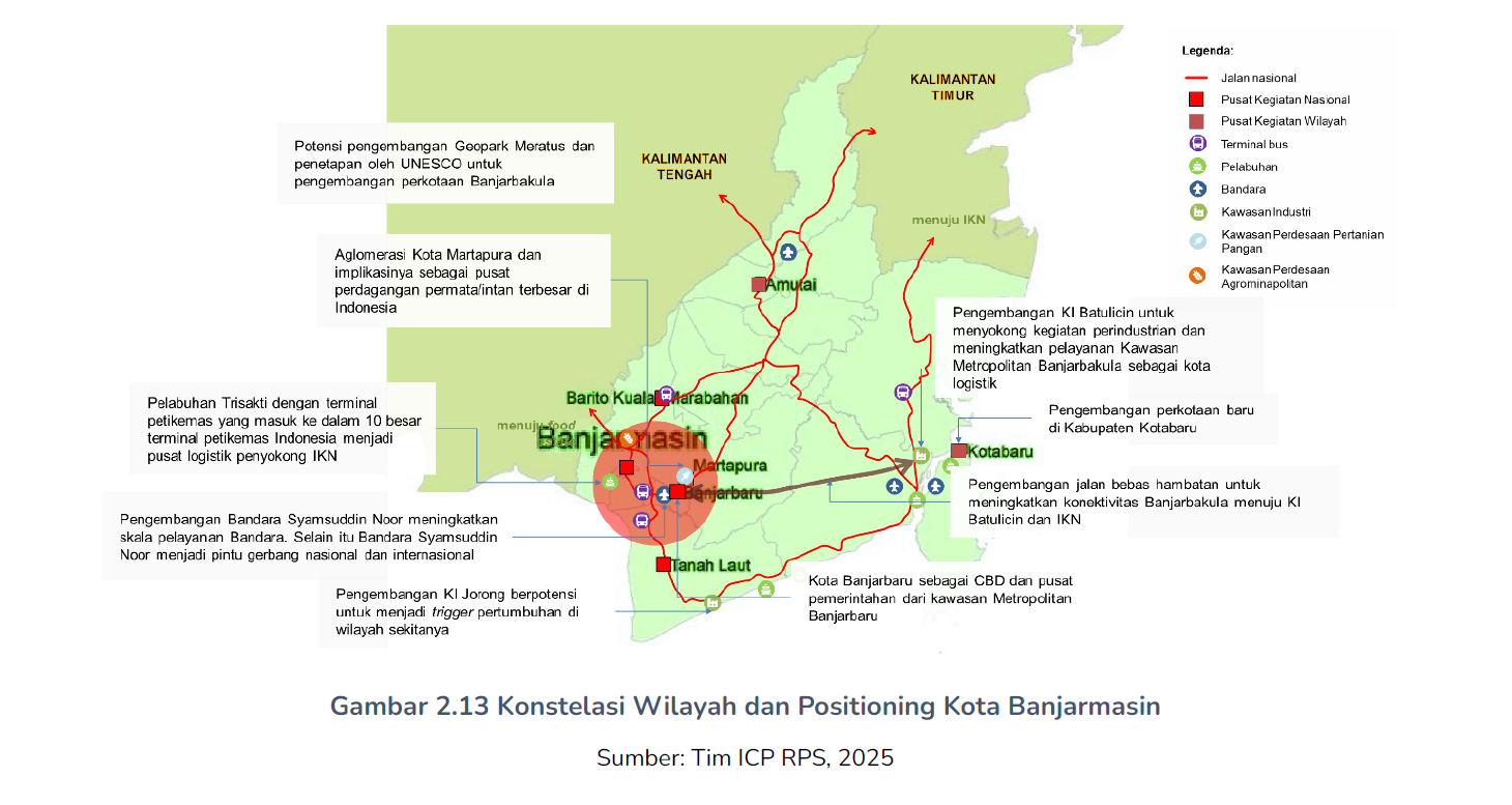 Peta Konstelasi Regional Banjarmasin